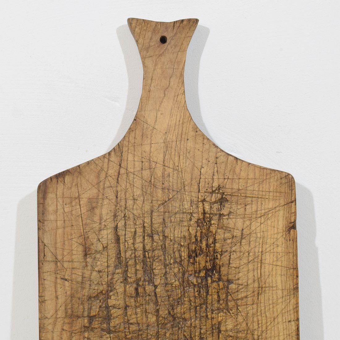 Französisch 19. Jahrhundert, Holzbrett zum Schneiden oder Schneiden im Zustand „Gut“ im Angebot in Buisson, FR