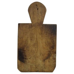 Antique French 19th Century, Wooden Chopping or Cutting Board