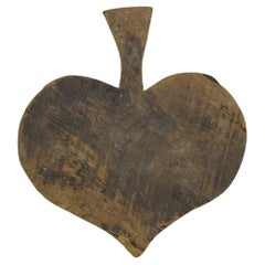 Planche à découper ou à découper en bois, France, XIXe siècle