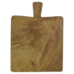 Planche à découper ou à découper en bois du 19ème siècle français