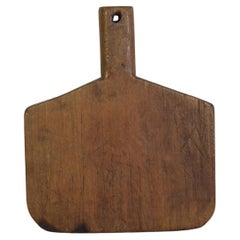 Planche à découper ou à découper en bois du XIXe siècle français