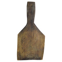 Tabla de Cortar de Madera Francesa del Siglo XIX