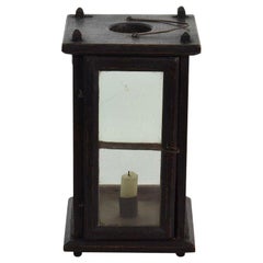 French 19th Century Wooden Lantern