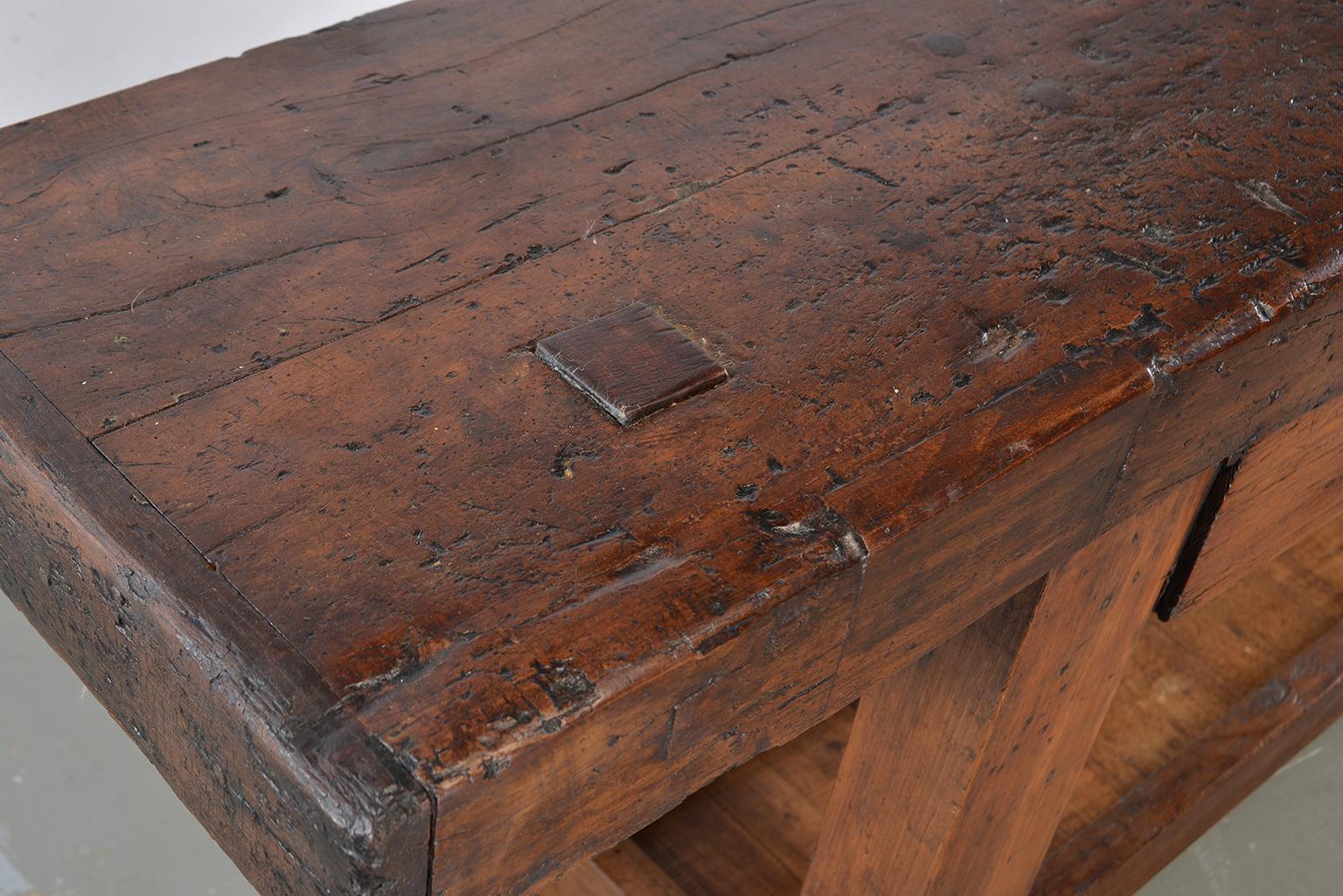 French 19th Century Work Bench Table 5