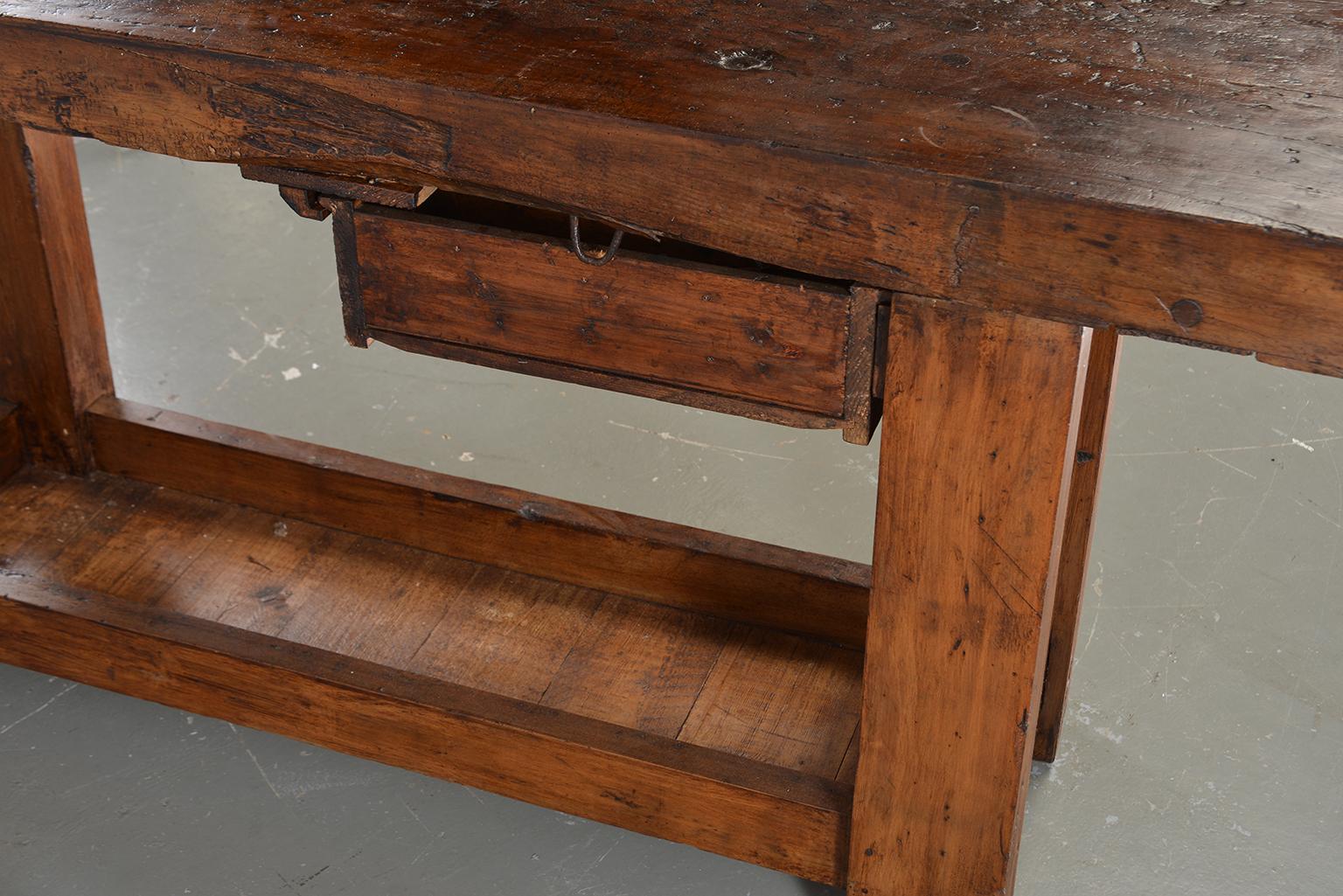 French 19th Century Work Bench Table 10