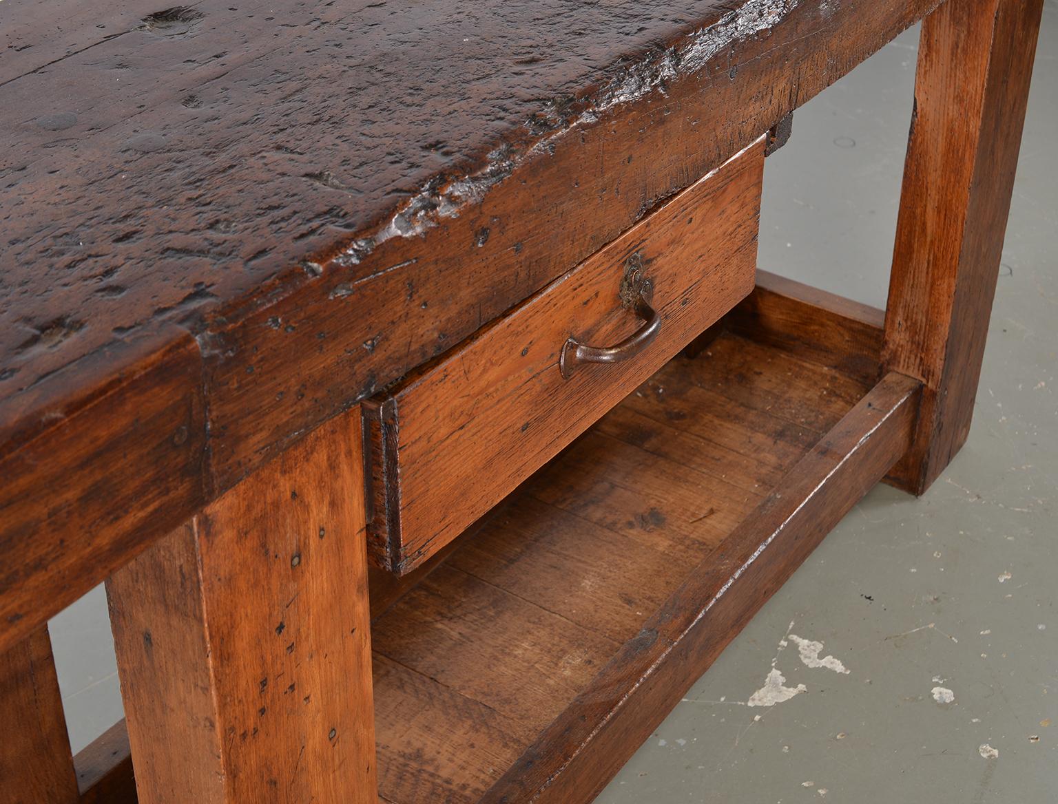French 19th Century Work Bench Table 11