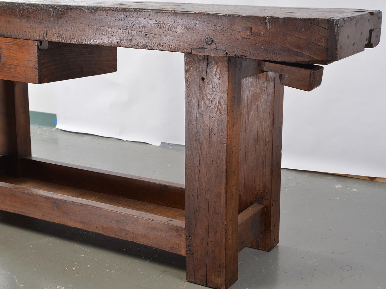 French 19th Century Work Bench Table 1