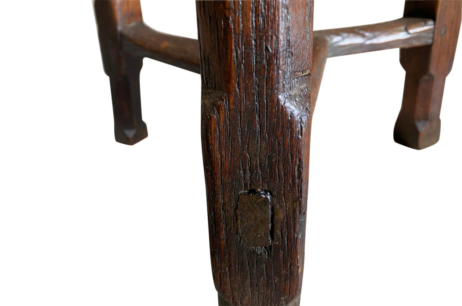 French 19th Century Work Stool 4
