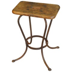 French 19th Century Work Stool