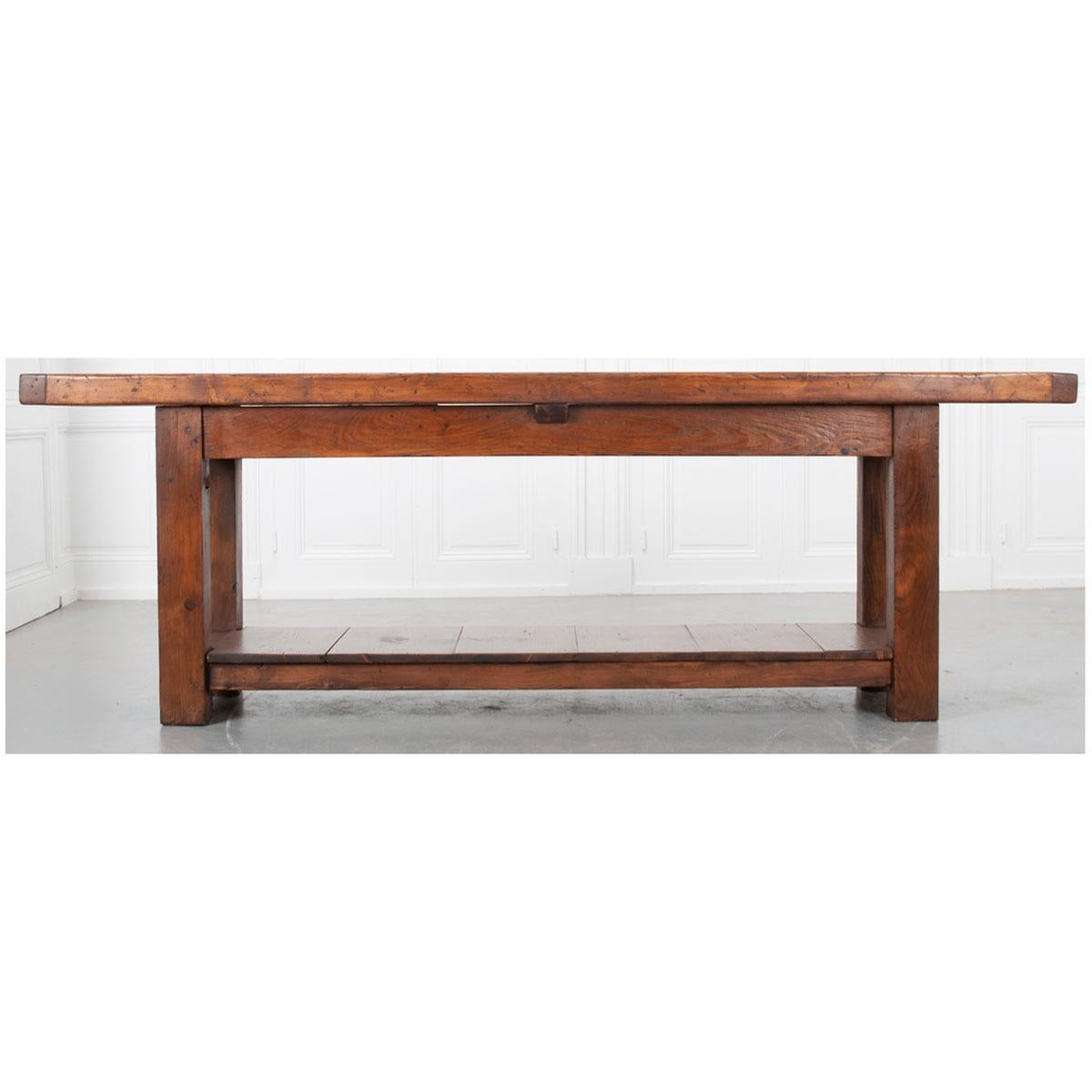 French 19th Century Work Table Console 5
