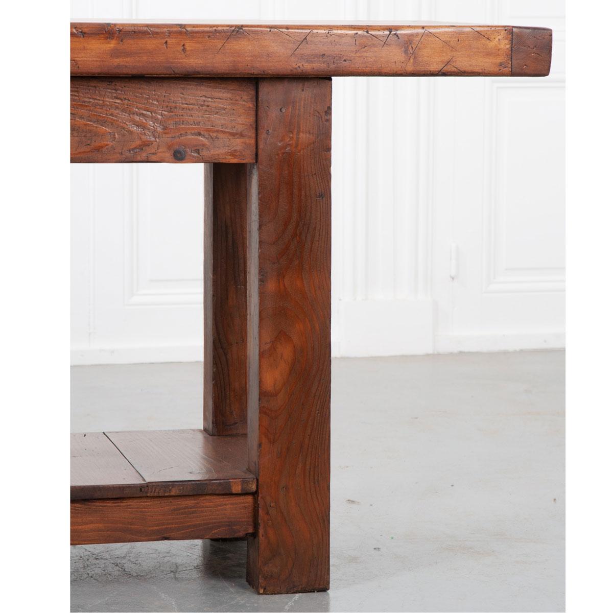 French 19th Century Work Table Console 2