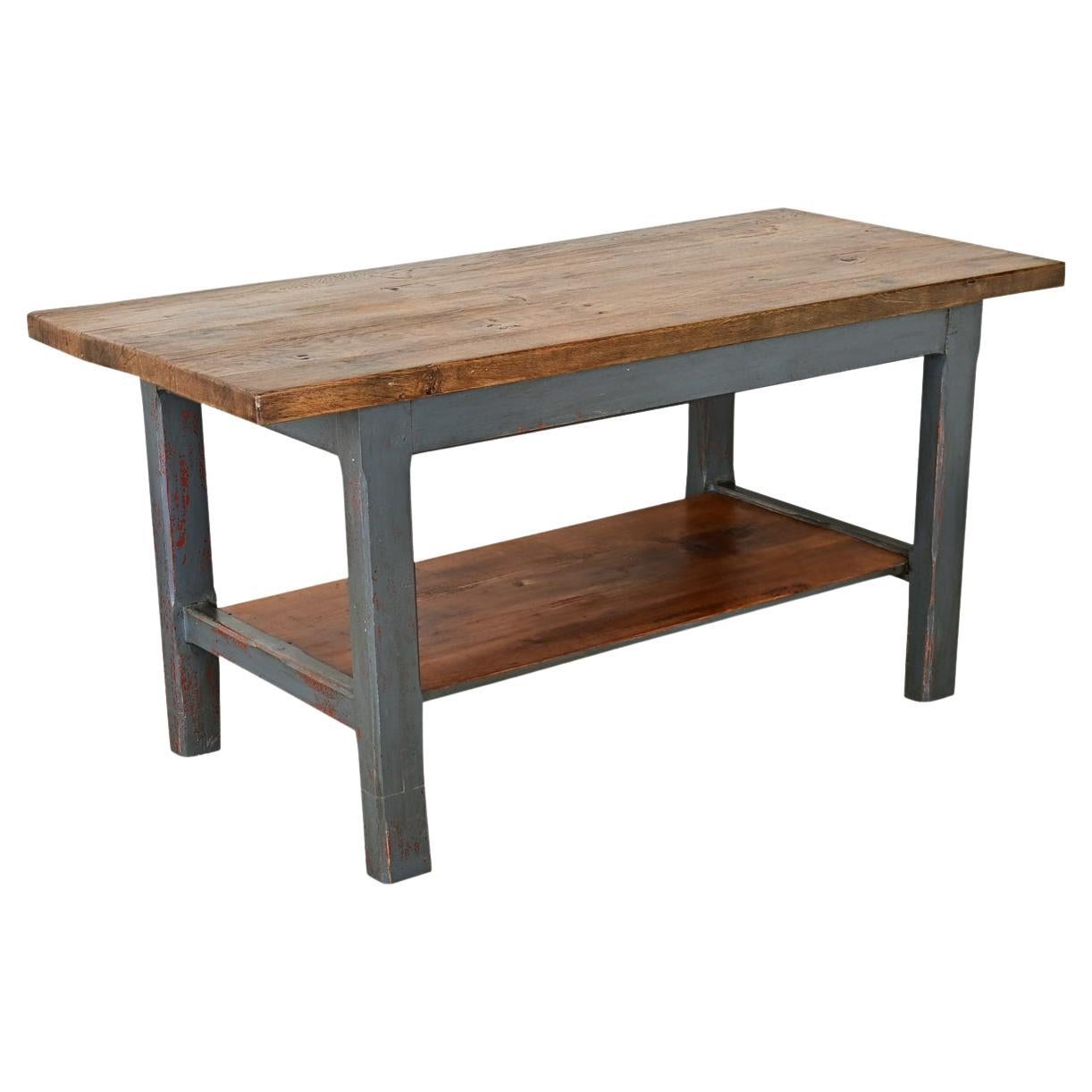 Mesa de trabajo francesa del siglo XIX