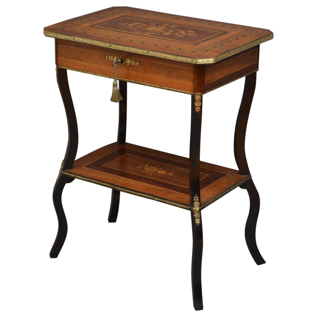 French 19th Century Work Table or Dressing Table