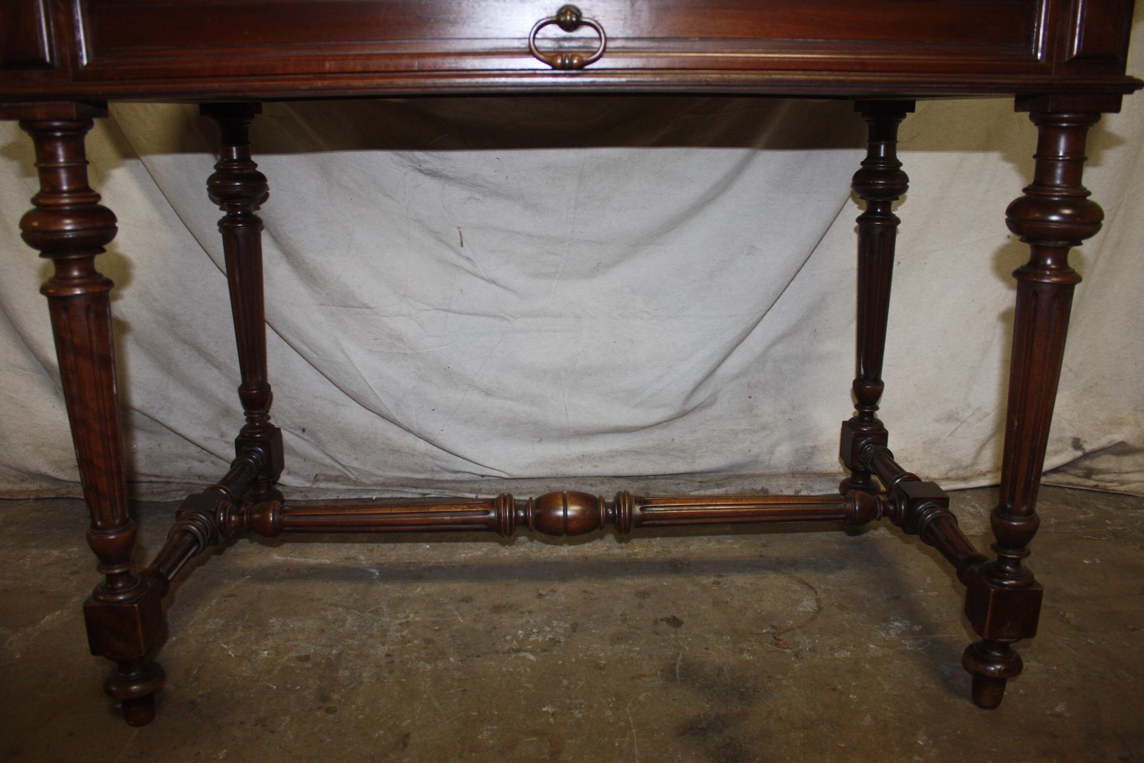 French 19th Century Writing Table 7