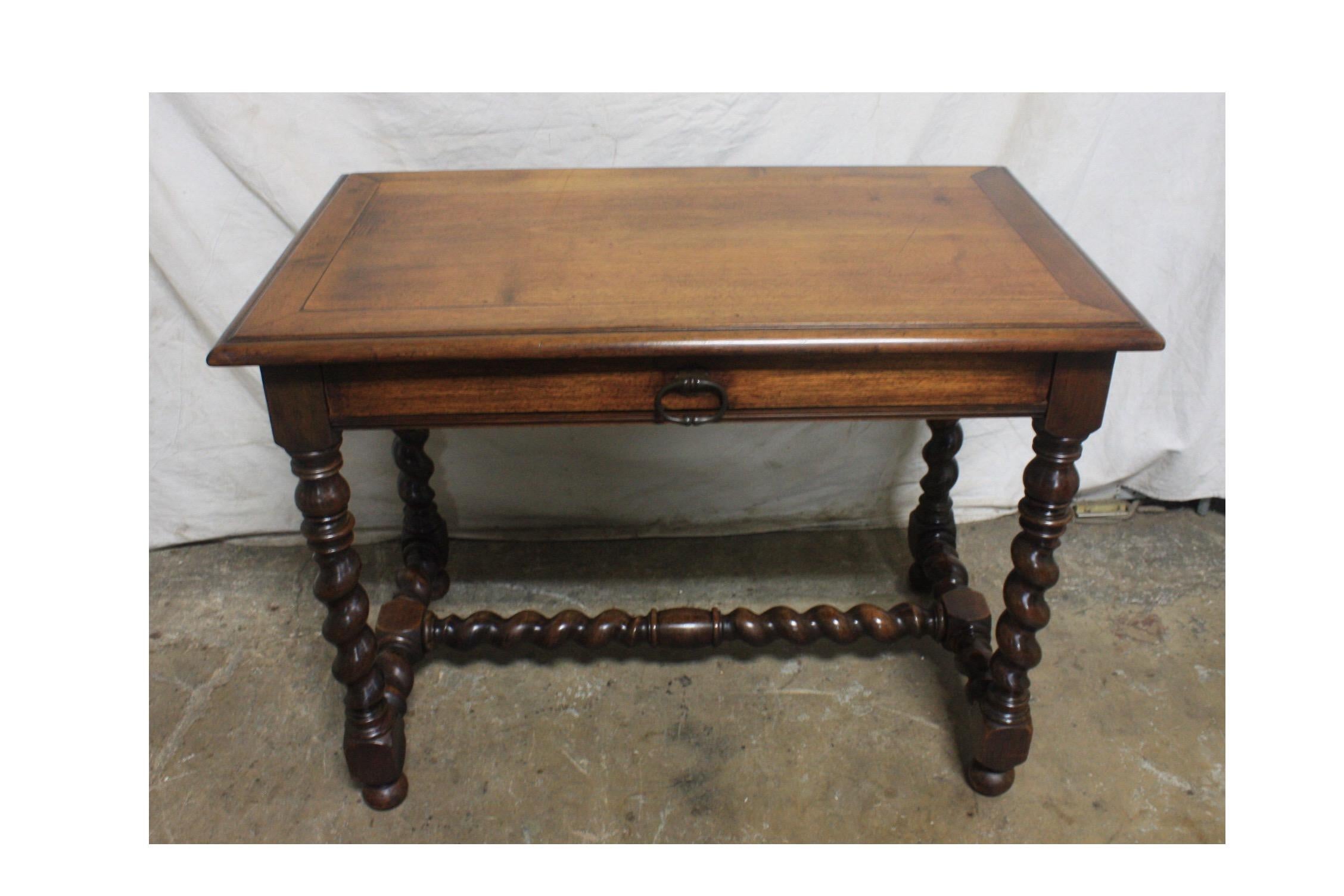 French 19th century writing table.