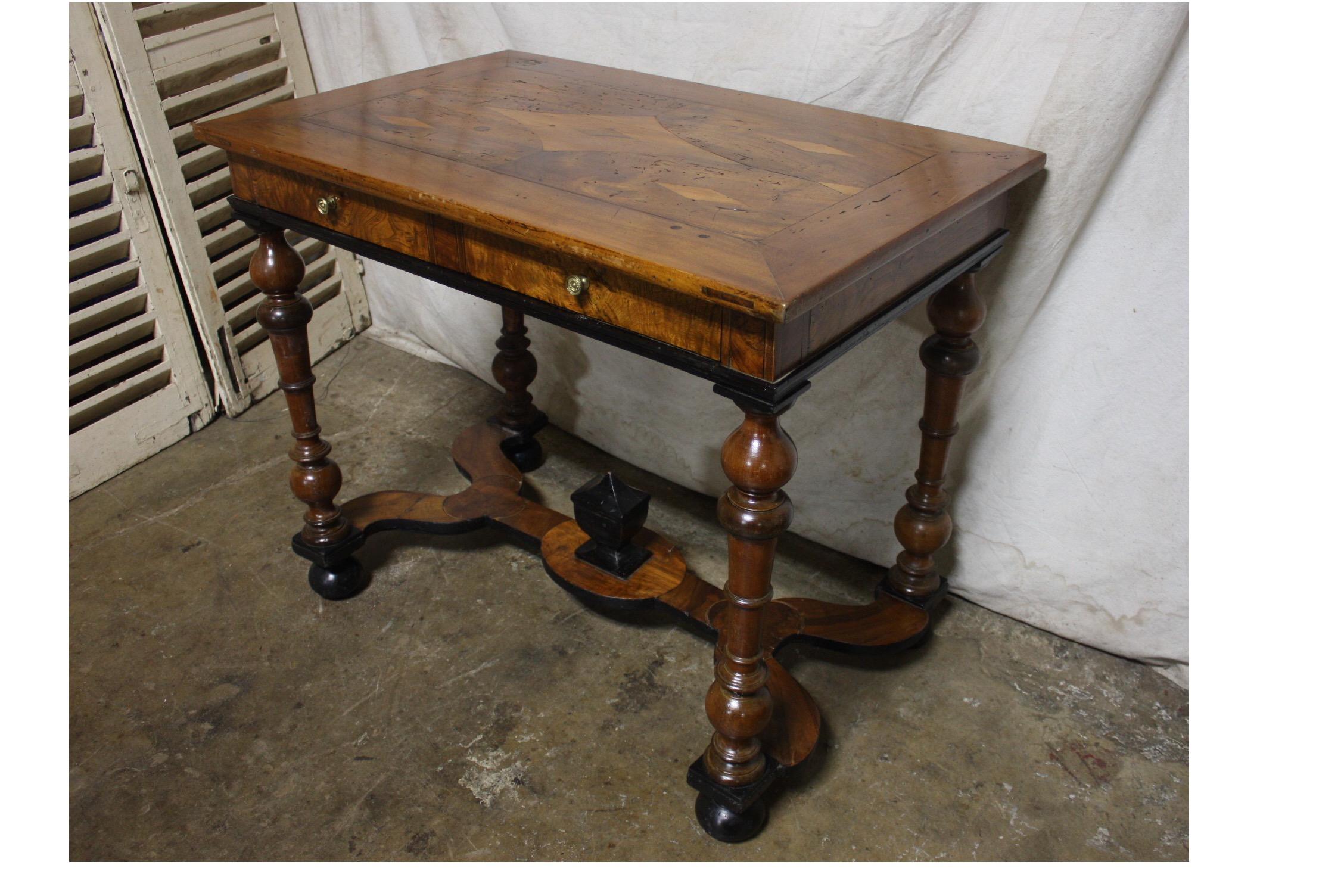 Cherry French 19th Century Writing Table