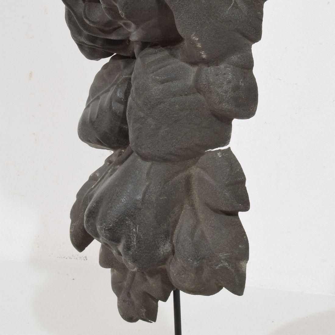 French 19th century Zinc Architectural Ornament For Sale 11