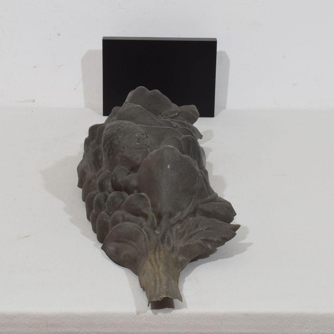 French 19th century Zinc Architectural Ornament For Sale 12