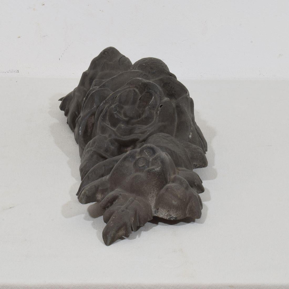 French 19th century Zinc Architectural Ornament For Sale 13