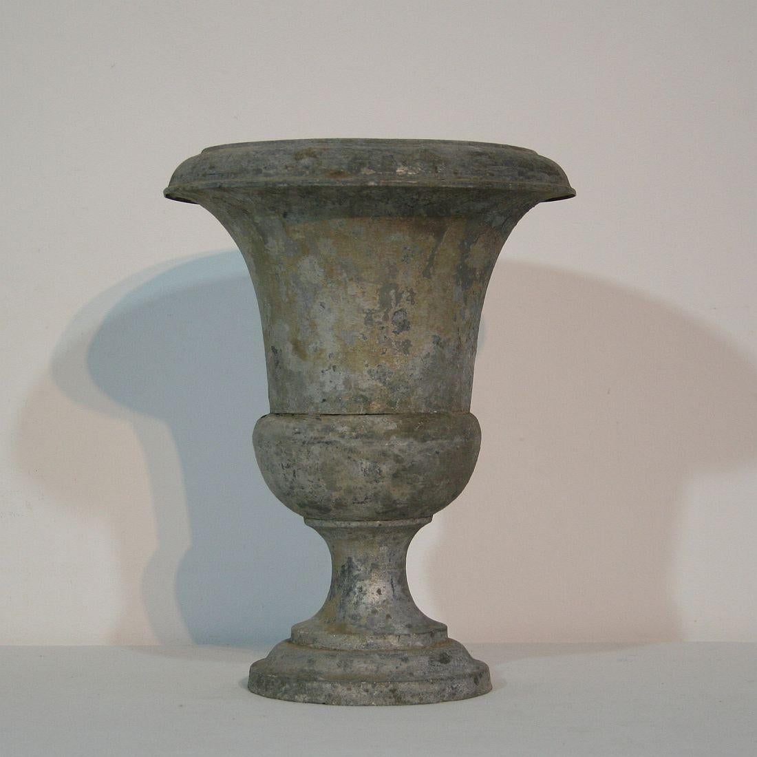 French 19th Century Zinc Medici Vase at 1stDibs