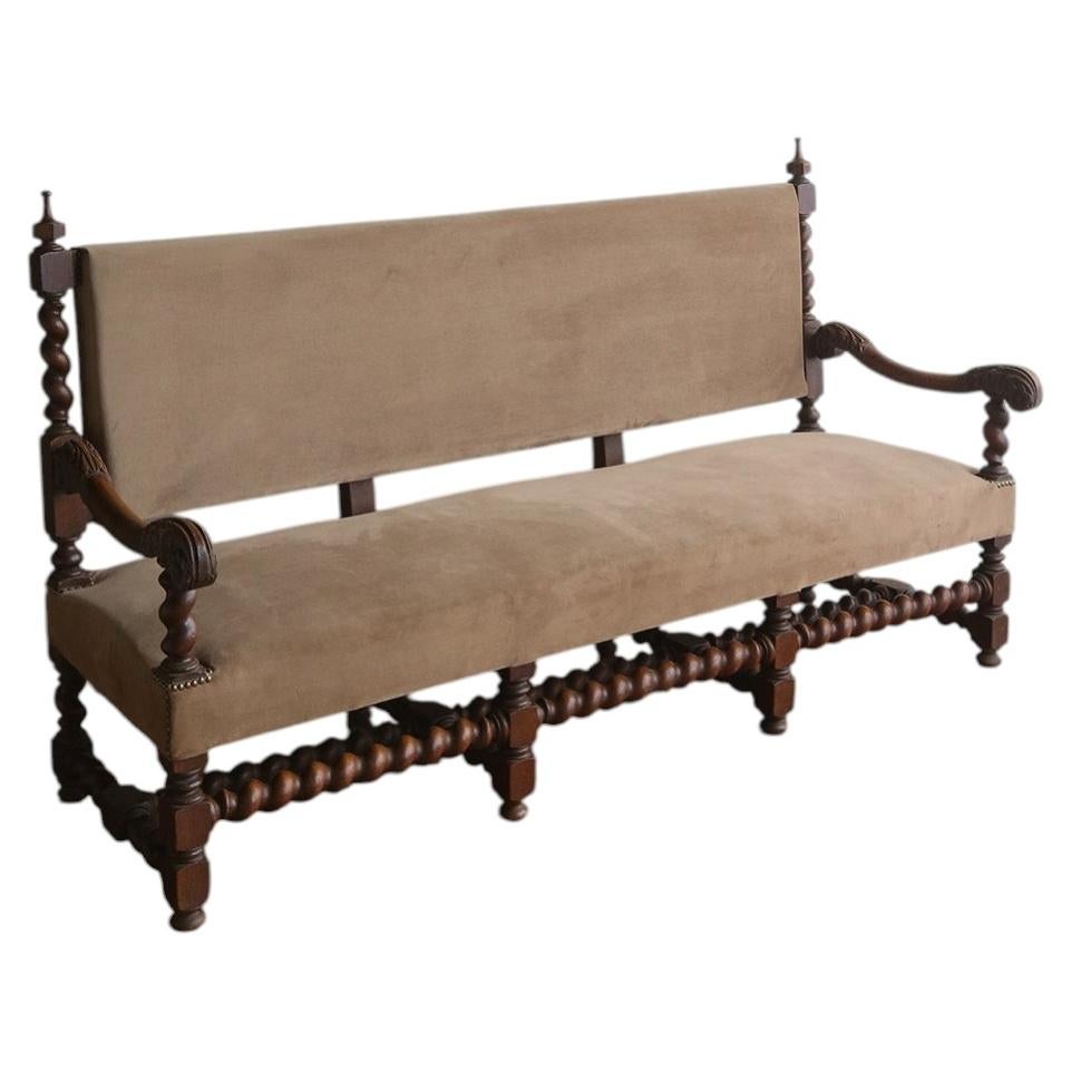 French 19th Henri II Style Bench