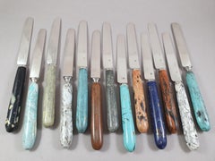 French 19th Sterling Silver Knives