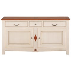 French 2-door sideboard in wild cherry with a charm finish