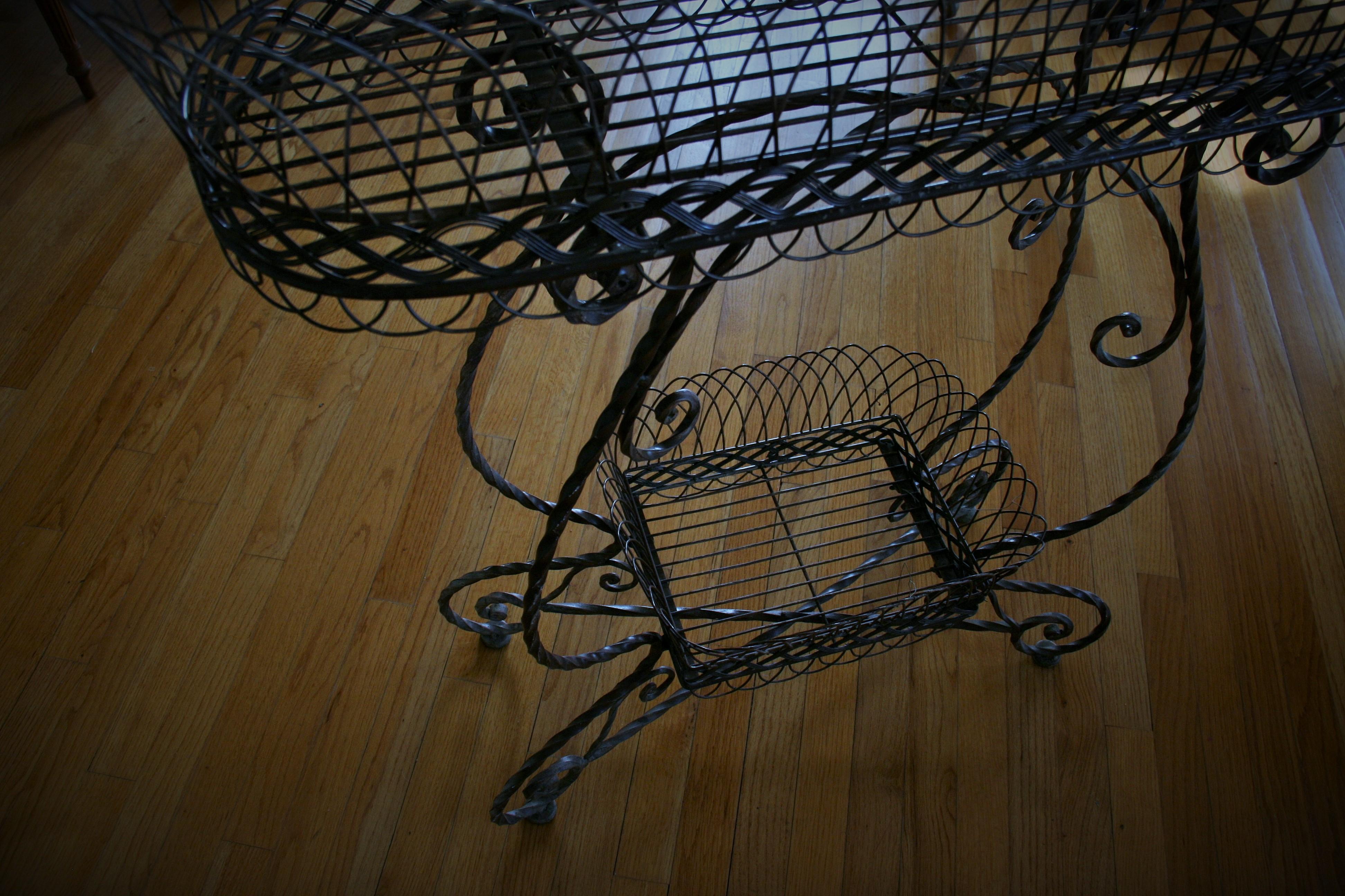 French 2 Level Plant Stand In Good Condition In Douglas Manor, NY