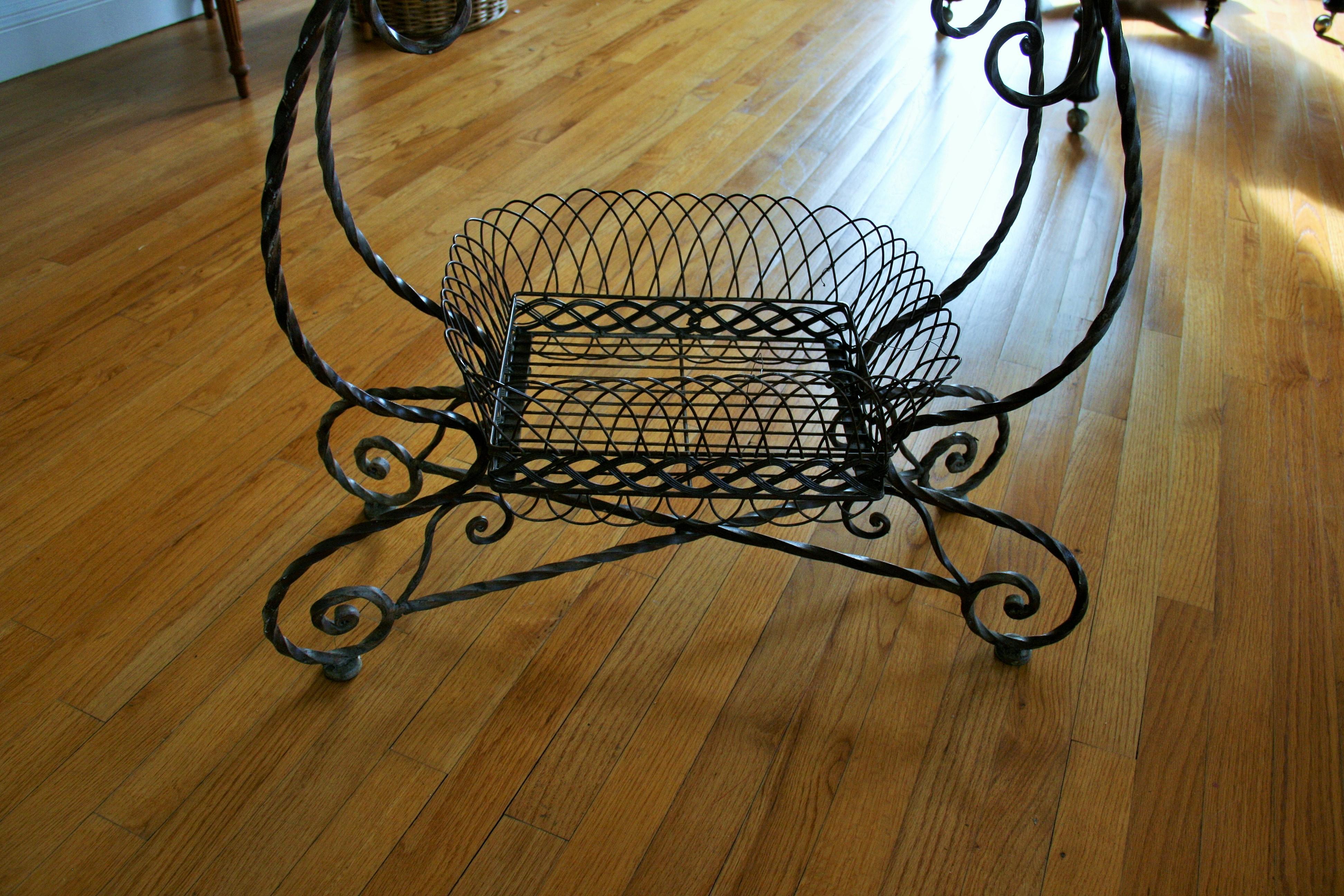 Late 20th Century French 2 Level Plant Stand