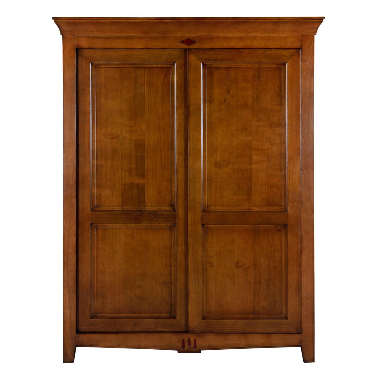 MELANIE Collection
This armoire is part of the Mélanie collection, a modern interpretation of the French Directoire style of the late 18th century. We find the straight, classic and timeless lines embellished with diamonds, grooves or cartouches on