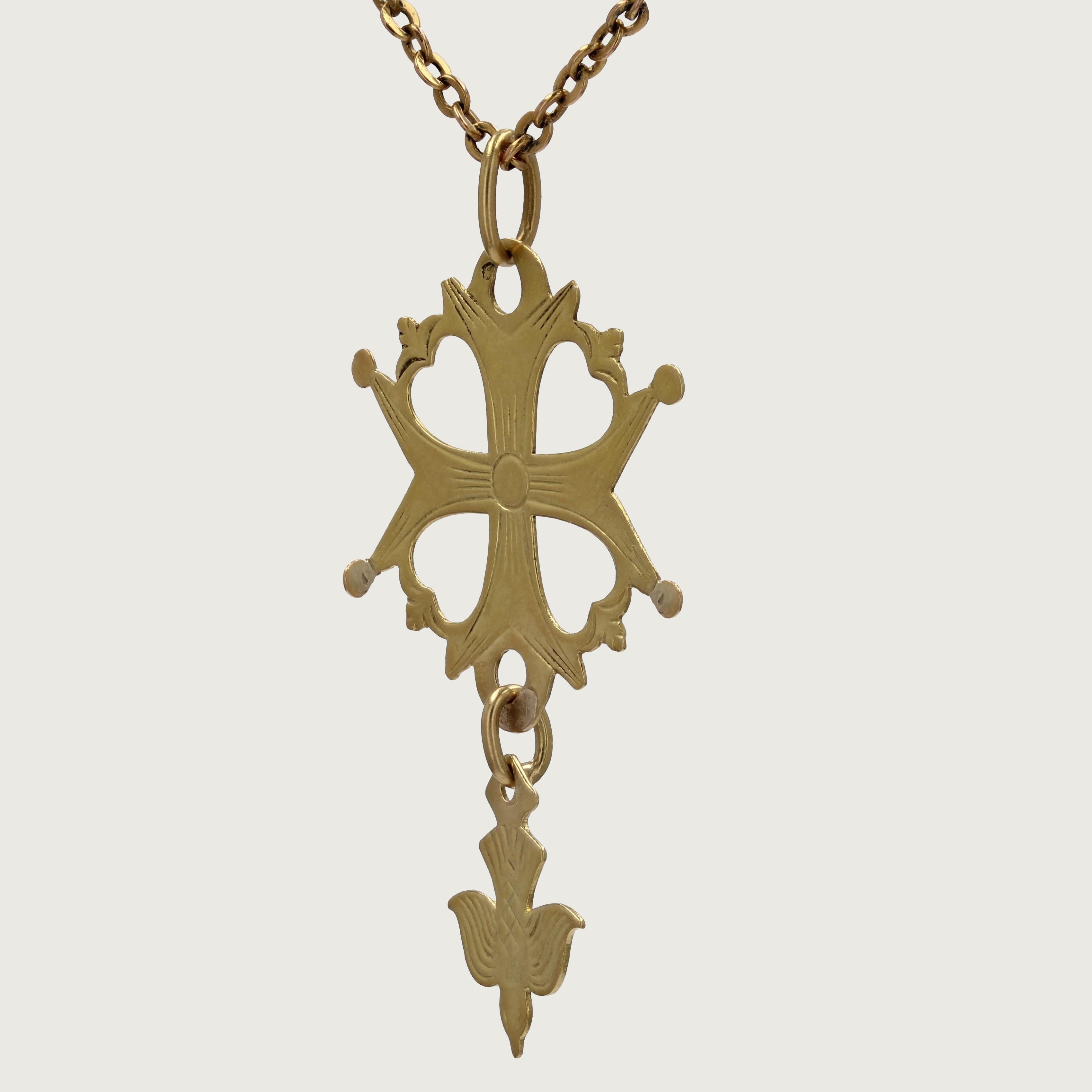 french huguenot cross