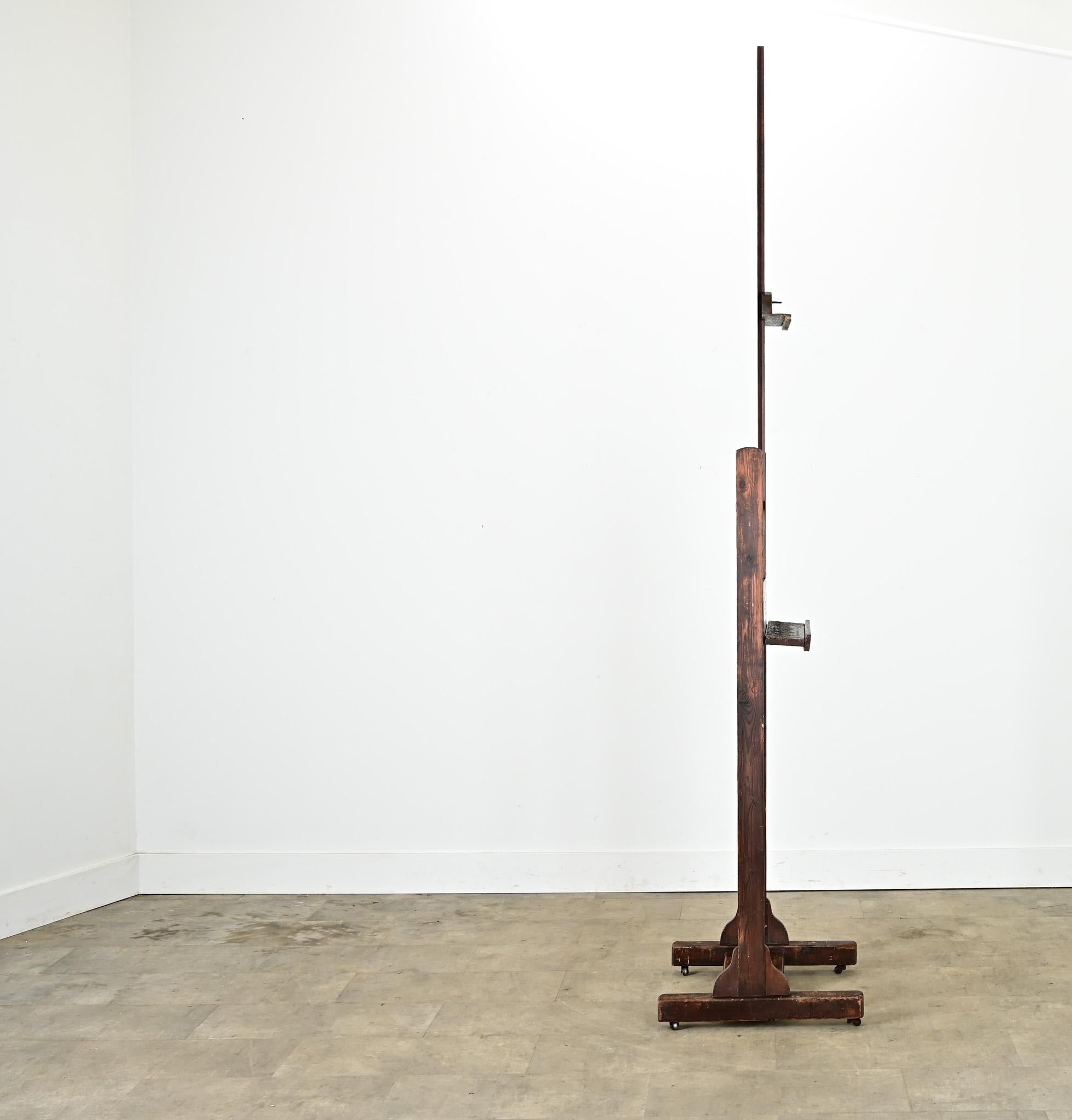 Cavalletto da artista regolabile francese del XX secolo in vendita 4