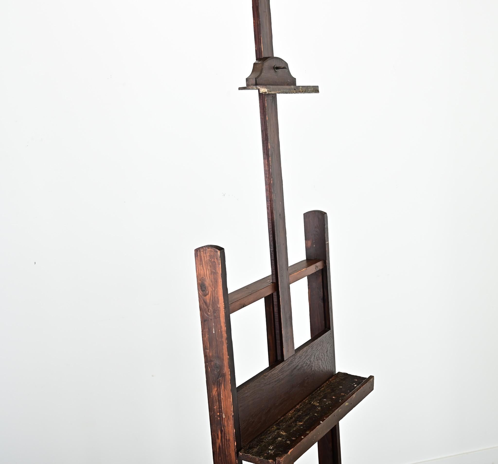 Cavalletto da artista regolabile francese del XX secolo in vendita 5