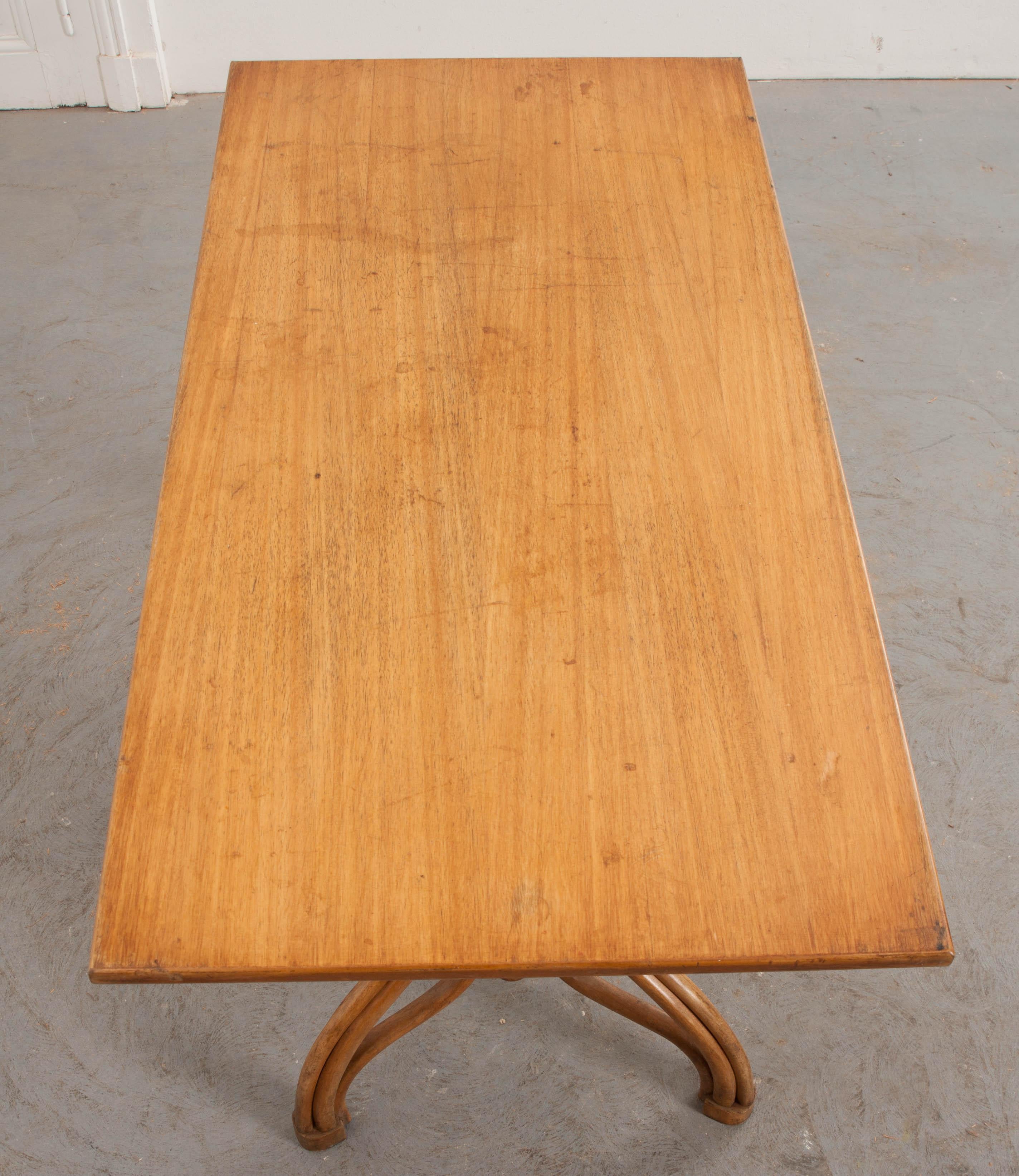 Early 20th Century French 20th Century Art Nouveau Bistro Table