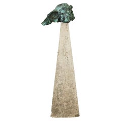 Statue d'hypothèse française du 20ème siècle en bronze