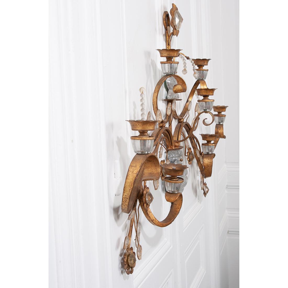 French 20th Century Candle Sconce For Sale 5