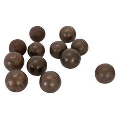 French 20th Century Collection of 12 Boules