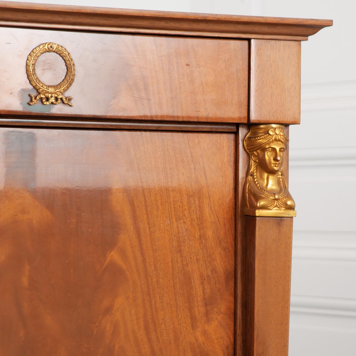 French 20th Century Empire-Style Mahogany Enfilade 2