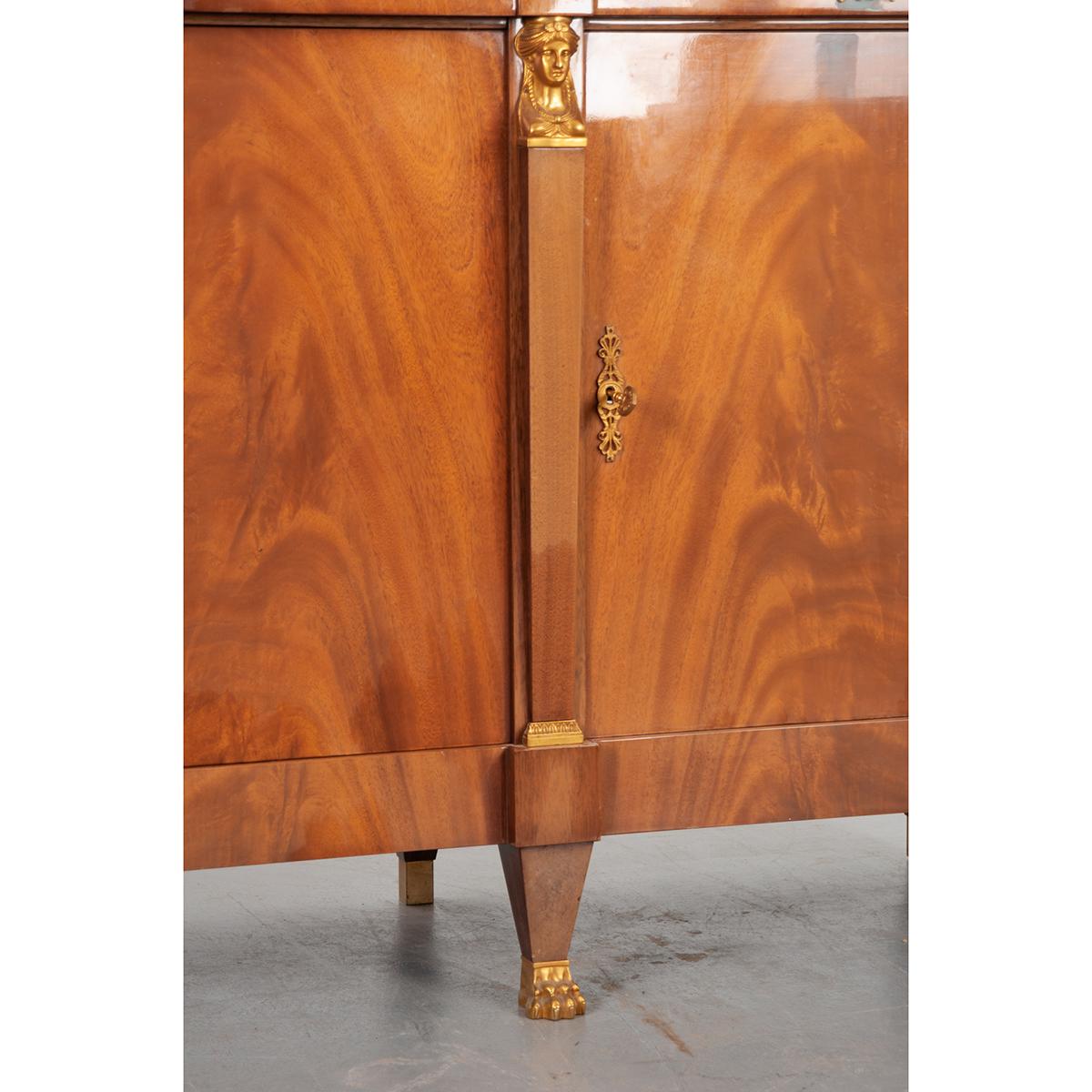 French 20th Century Empire-Style Mahogany Enfilade 3