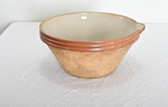 French 20th Century Glazed Cream Bowl