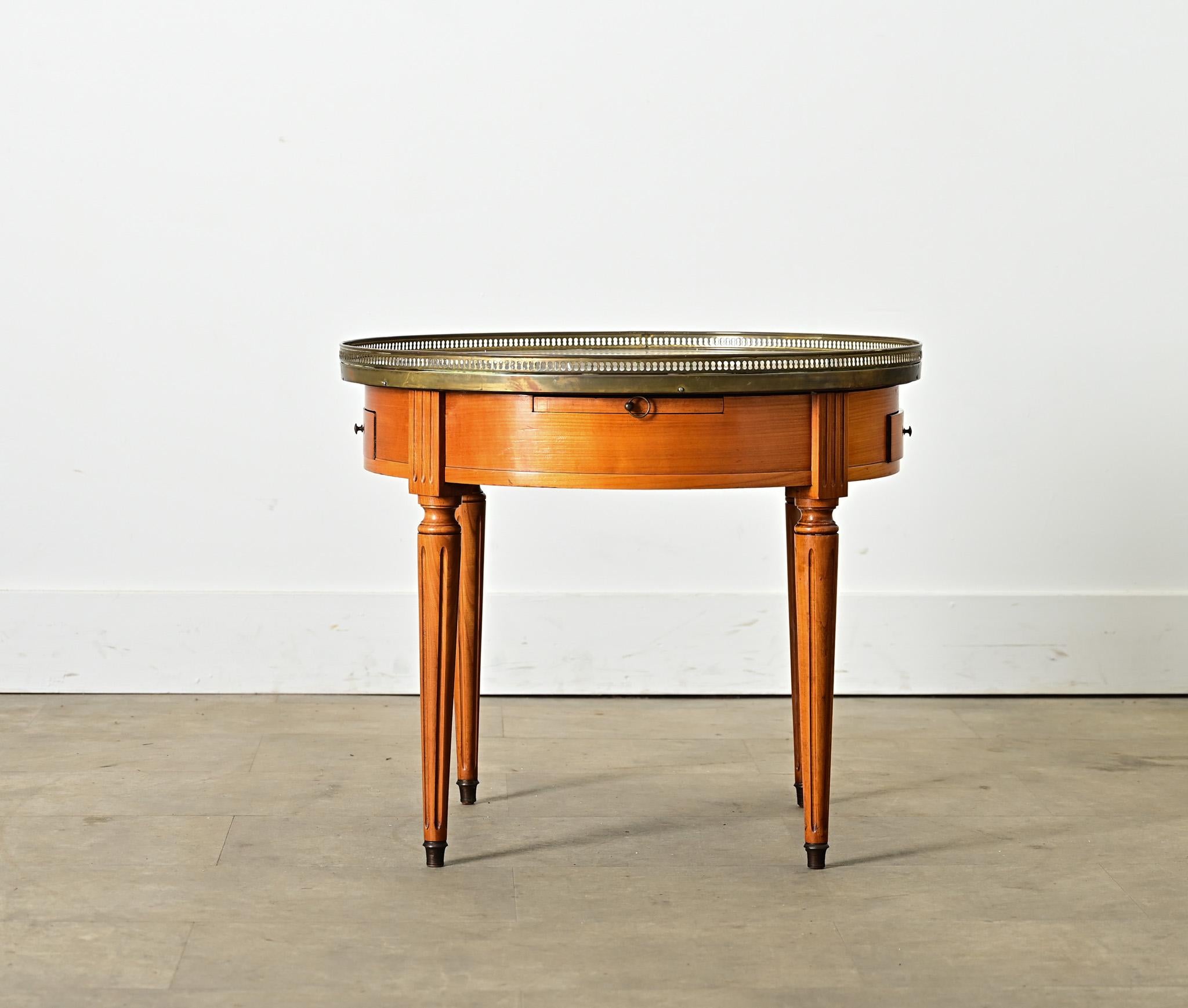 Louis XVI French 20th Century Gueridon Low Table For Sale