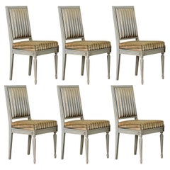 French 20th Century Louis XVI Style Dining Chairs