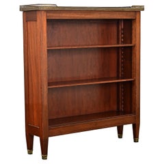 French 20th Century Louis XVI Style Mahogany Bookcase