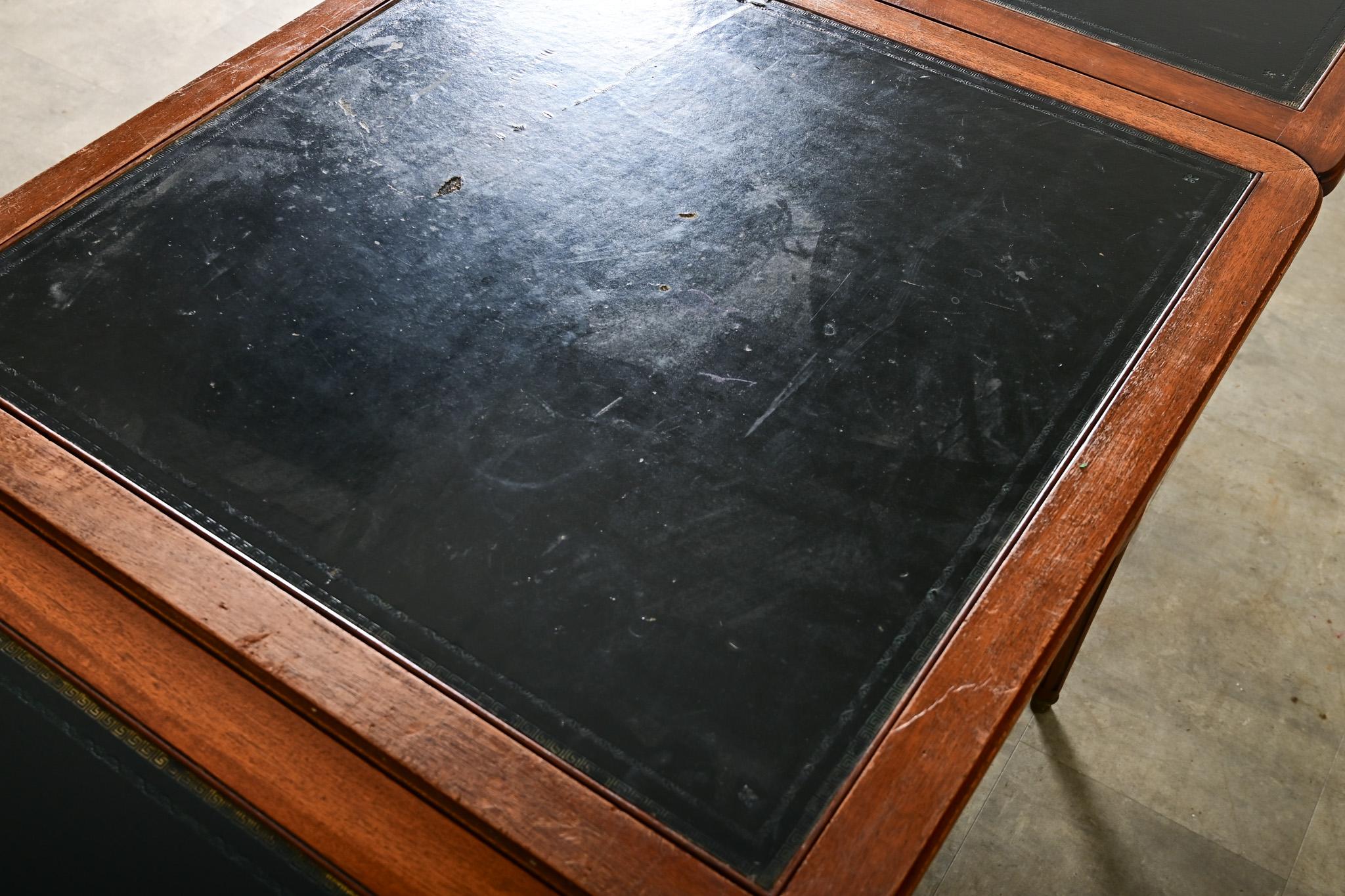 French 20th Century Mahogany Game Table For Sale 9
