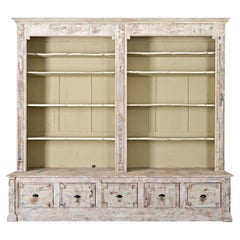 French 20th Century Painted Bookcase