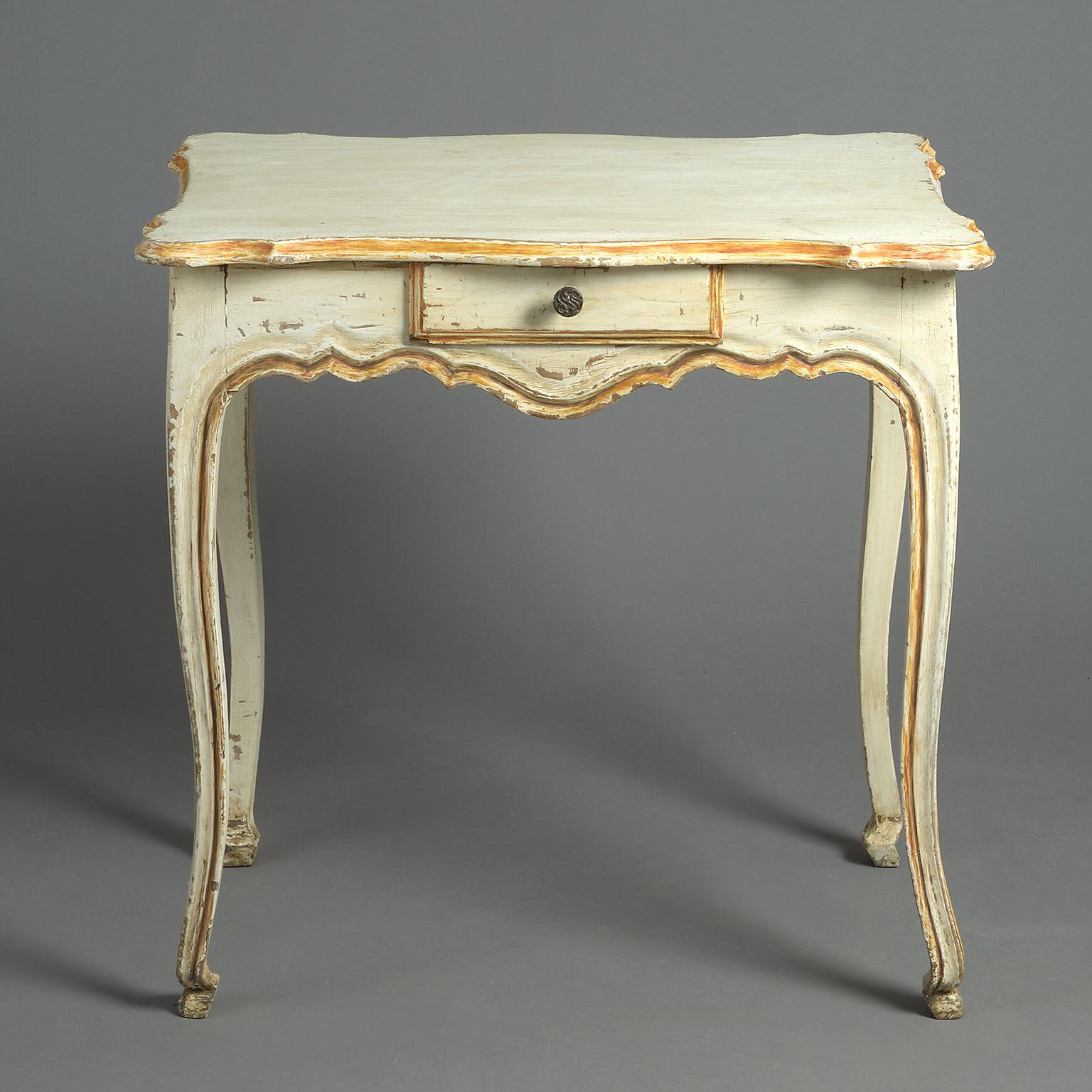 Early 20th Century French 20th Century Painted Centre Table