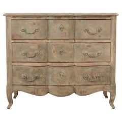 Vintage French 20th Century Painted Commode
