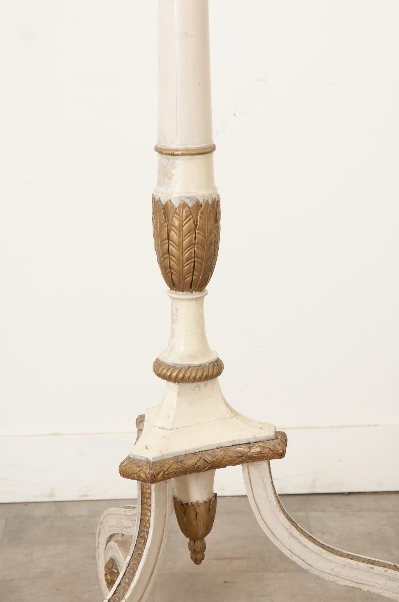 French 20th Century Painted Torchér For Sale 6