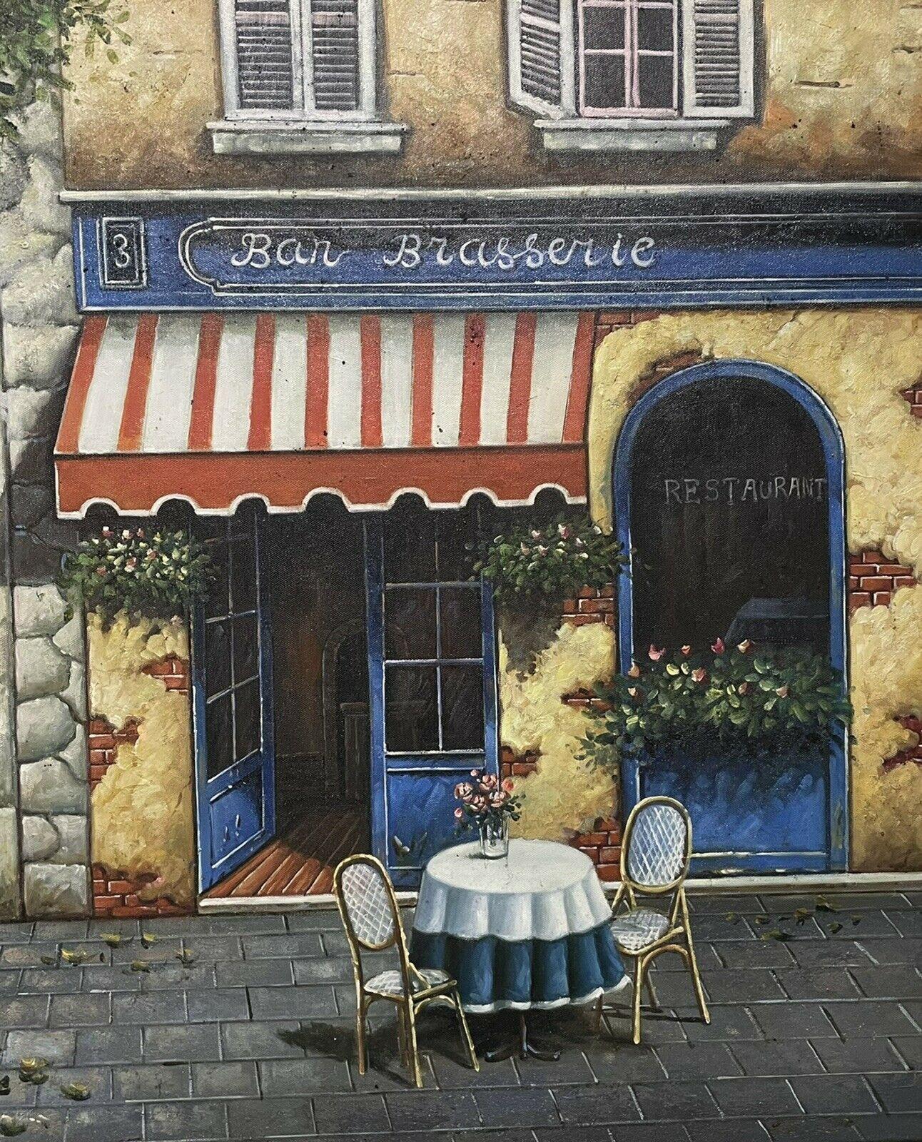 old cafe painting