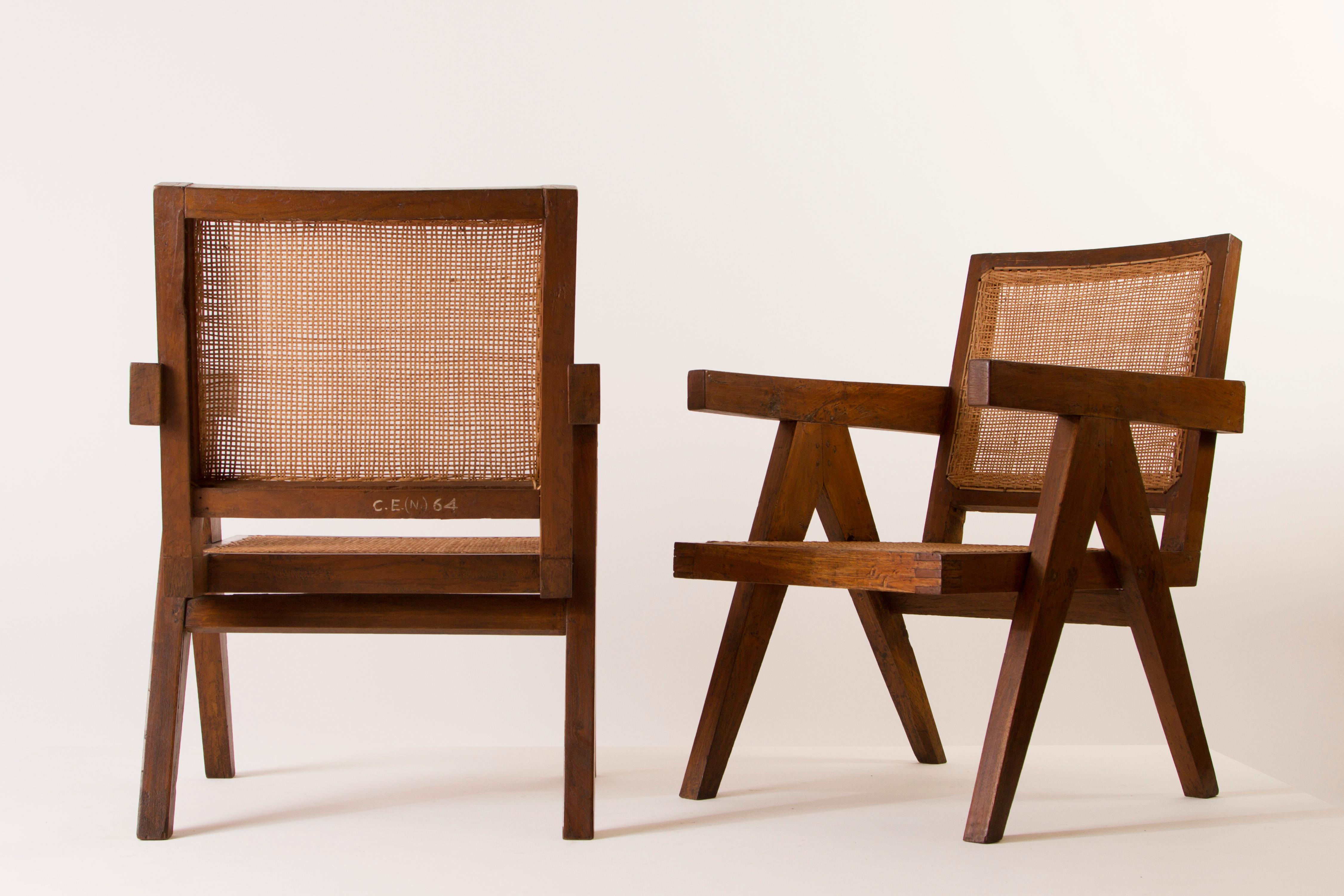 Pierre Jeanneret Pair of 